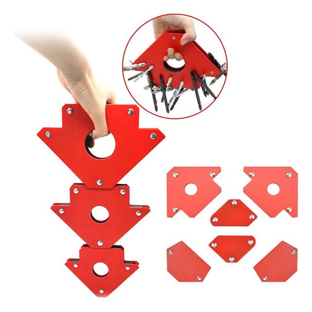 키밍 조립 용접 각도 자석 6P 세트 용접기 수평