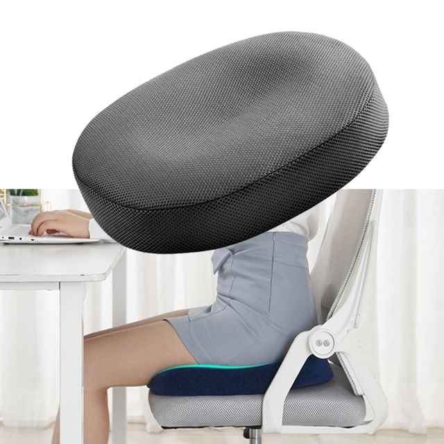 메모리폼 도넛 방석 기능성 직장인 원형 메쉬 쿠션