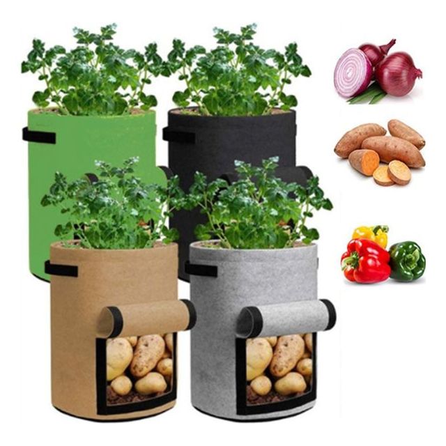 키밍 부직포 감자재배 화분 베란다 홈가든 식물재배 키트