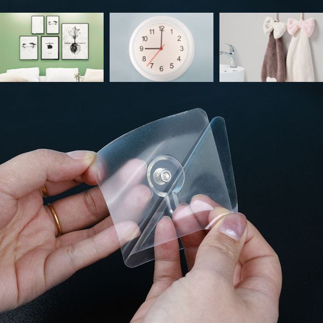 못없이액자걸기 무타공 선반 후크 고정 나사 스티커