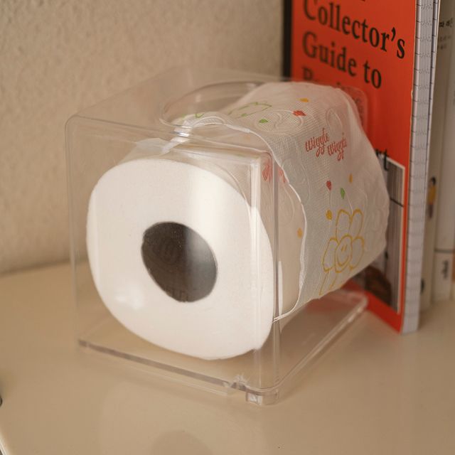 아크릴 투명 정사각 휴지 티슈 케이스 CHS-1006332