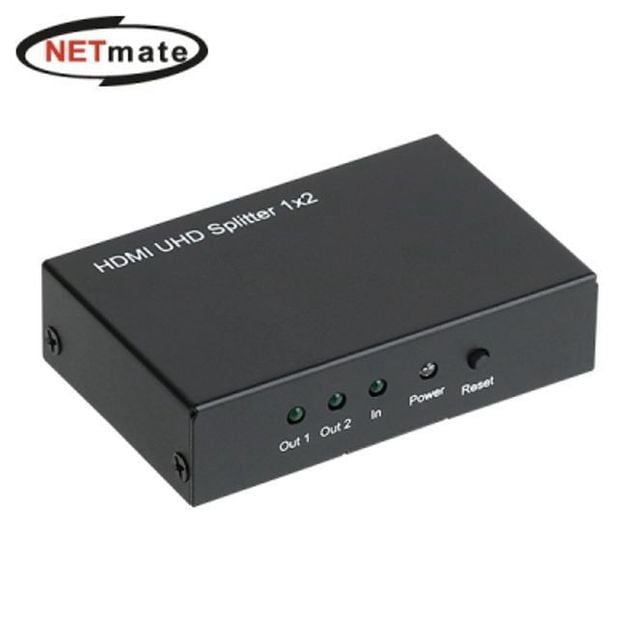 NETmate HDMI 2.0 1대2 분배기 4K 60Hz