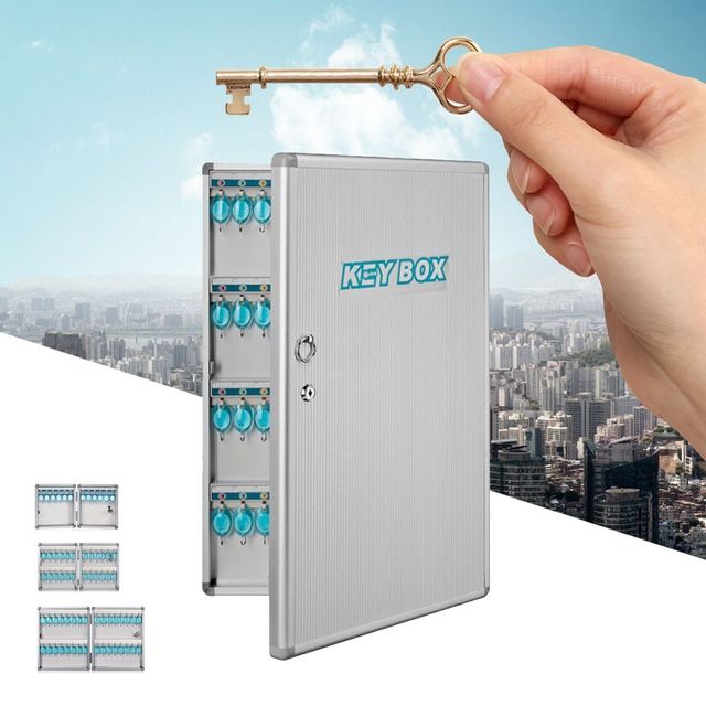 키밍 대용량 열쇠 보관함 키박스 열쇠걸이 12 32 안전하고 실용적인 선택