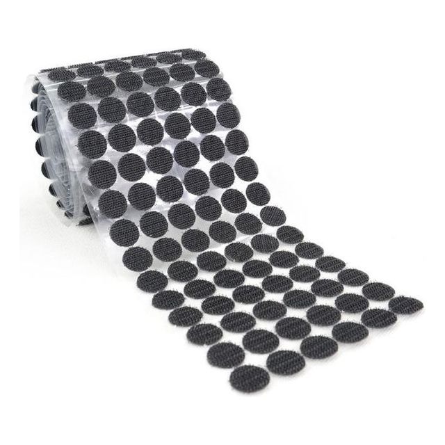 키밍 접착 원형 찍찍이 슬림 테이프 고정 소품