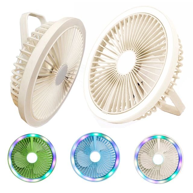 삼우힐링700 휴대용 충전식 LED 랜턴 캠핑용 선풍기