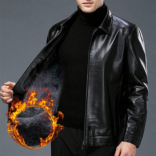 남자 가죽 자켓 페이크레더 비건 남성 기모 겨울 아우터 2컬러