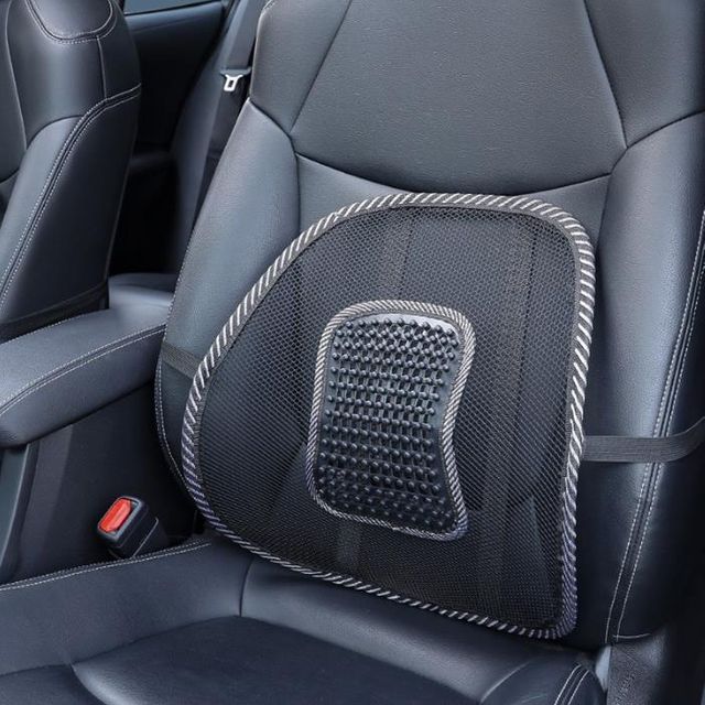 시원한 지압 허리쿠션 사무실 등받이 차량용 의자쿠션