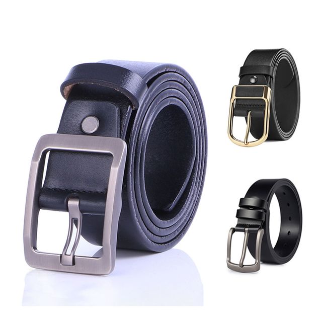 남성 가죽 버클 벨트 3종 LM-0647