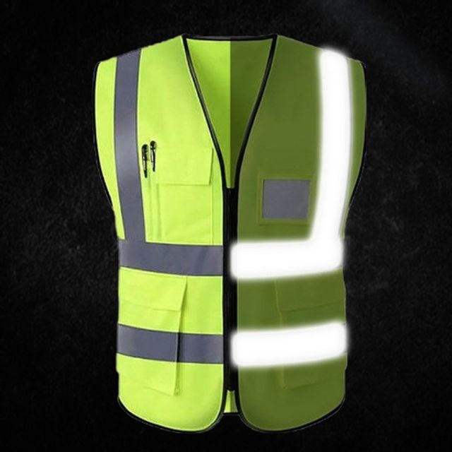OHS-CMTV0299 야광반사 하이라이팅 작업조끼