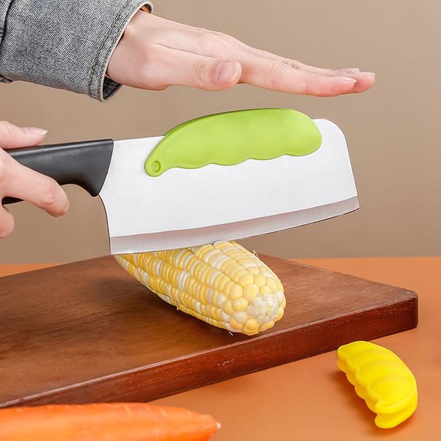 키밍 칼등 실리콘커버 칼꽂이 가정용 미끄럼방지 주방