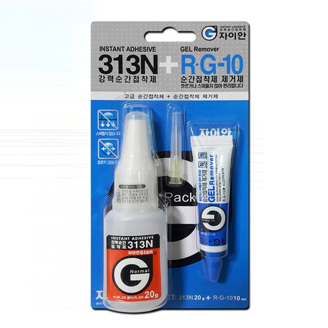 제거제 포함 자이안 강력 순간접착제 합포장