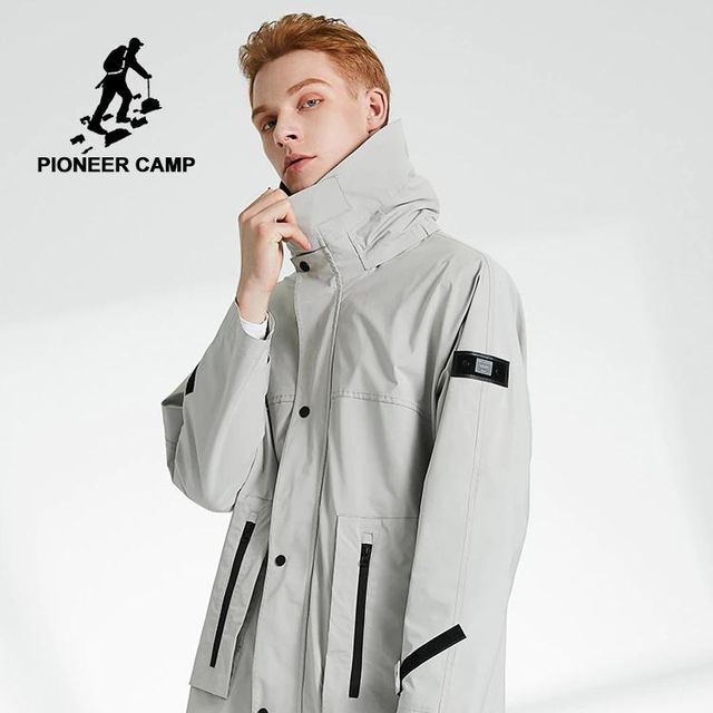 [해외] 파이오니어 캠프 가을 패션 긴 소매 재킷 트렌치 남성