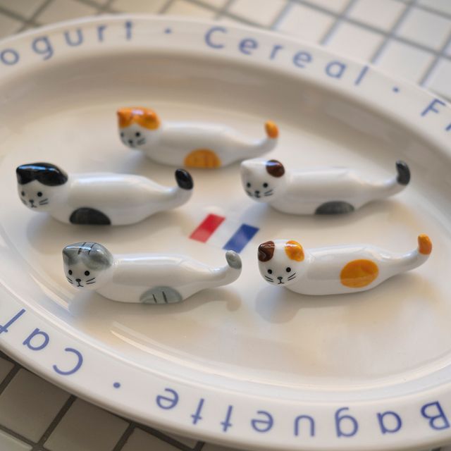 야옹 고양이 젓가락 받침대 CHS-1005515