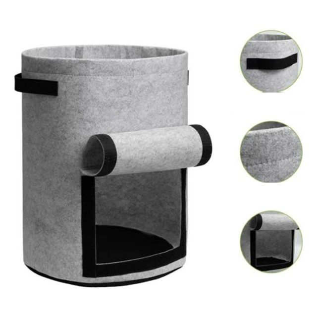 감자재배 부직포 화분 베란다 홈가든 야채 식물 재배기