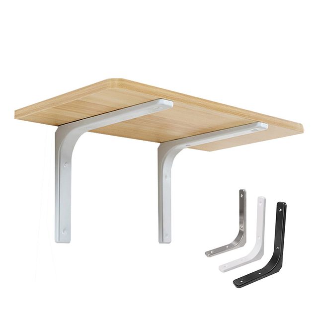 선반 벽고정 브라켓 2P 6in 지지대 그림걸이 받침대