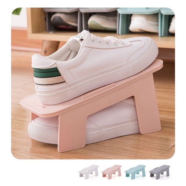 키밍 조립식 2단 신발 정리대 신발장 수납함 베스트 상품