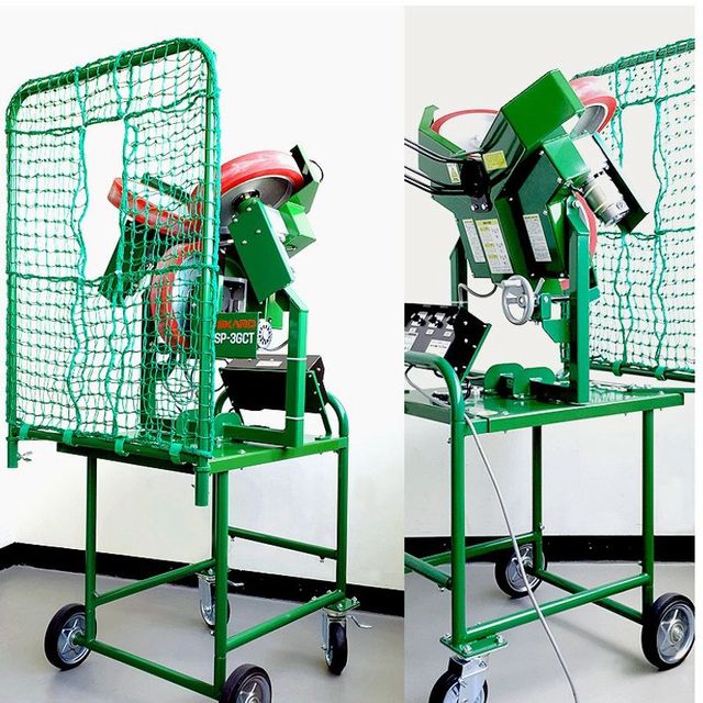 스카로 야구 피칭 머신 투구 머신 커브 훈련용 로봇