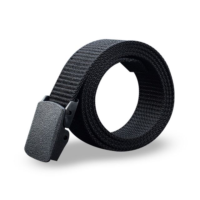 남자 캐주얼 벨트 38mm 패브릭 버클 등산 청바지