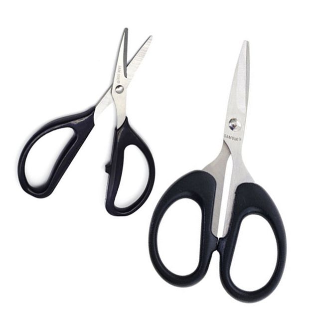 삼덕 엣지가위 소형 대형택일 낚시가위 재봉 봉재가위