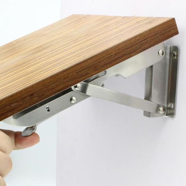 키밍 벽걸이 접이식 선반대 브라켓 실용형 고정대