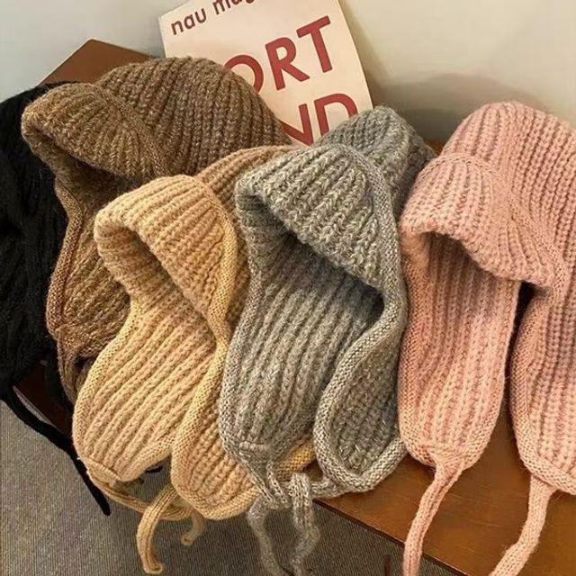 귀여운 방한 겨울용 니트모자 DS-1004535