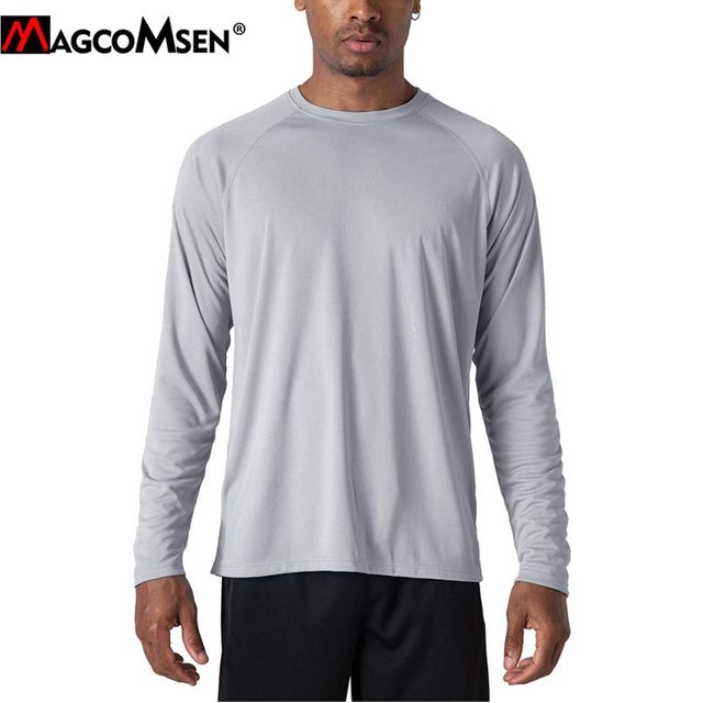 [해외] MAGCOMSEN-남성 UPF 50+긴 소매 UV 차단 티셔츠 여