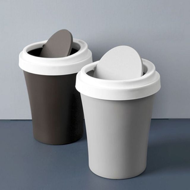 키밍 대형 미니 커피컵 휴지통 실용적인 쓰레기통