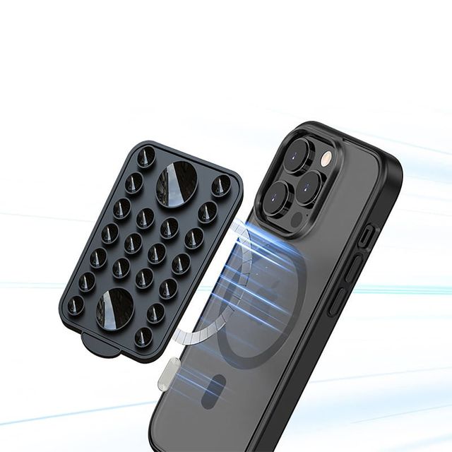 자석 핸드폰 고정 셀프촬영 거치대 실리콘 빨판 홀더