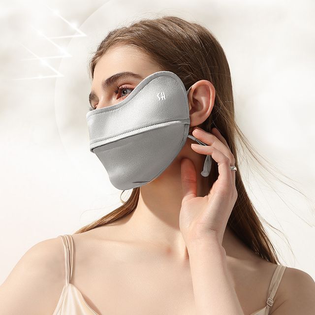 실키드 골프 햇빛가리개 마스크 SD-240514