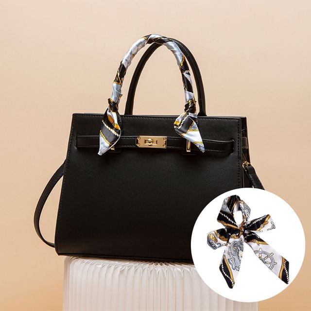 실크 미니 스카프 가방끈 장식 8color DK-1003451