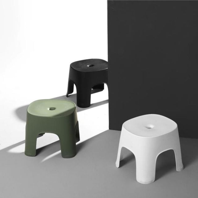 키밍 욕실 인테리어 플라스틱 의자 스툴 발판 조립식
