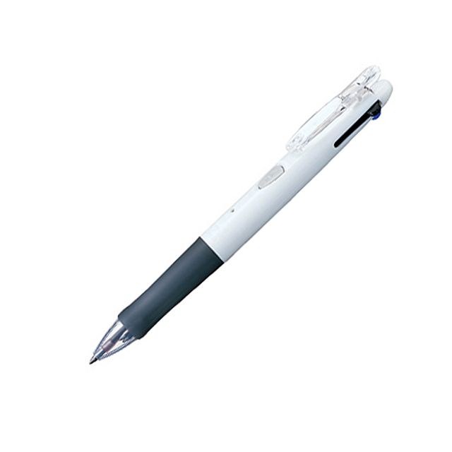제브라 클립온 3색볼펜 B3A3 0.7mm 백색(제작 로고 인쇄 홍보 기념품 판촉물)