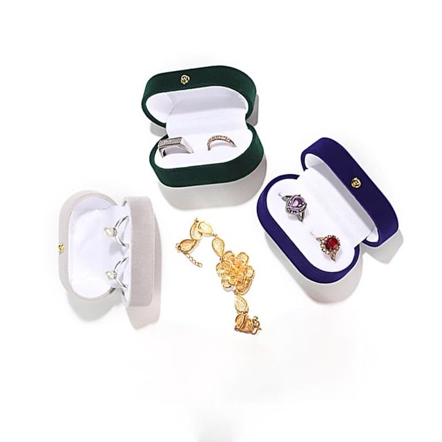 키밍 주얼리박스 반지 악세사리 보관함 2p 케이스 보물함