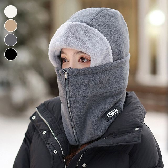 보들퍼 후리스 4in1 지퍼 후드워머 ELM-240