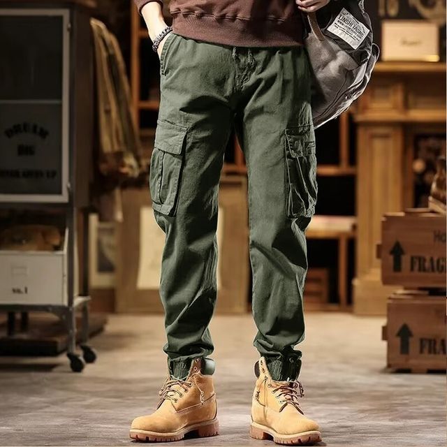 덴크 남자 카고 지퍼 조거바지 SD-1004400