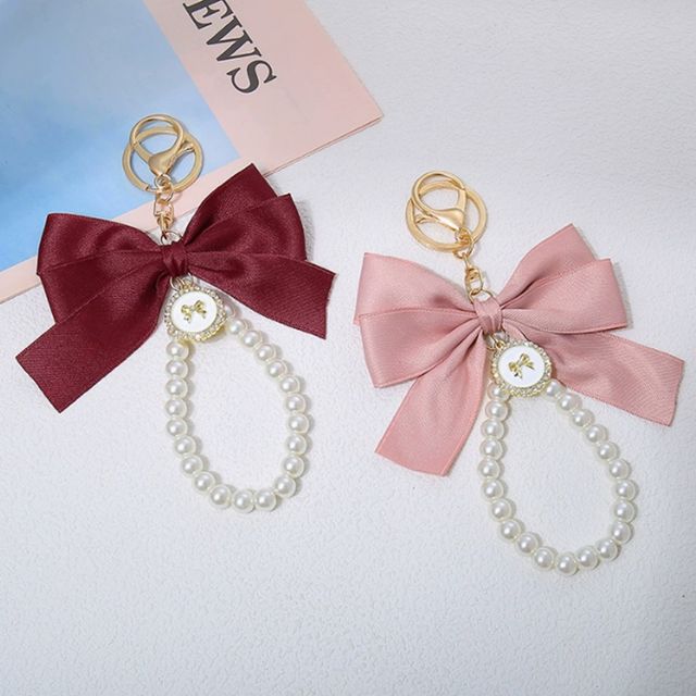 진주 리본 키링 OSM-1005942