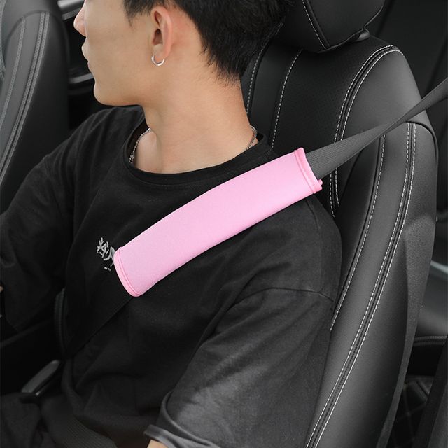 차량용 목 어깨보호 보호패드 벨트 커버 2P HL-00045