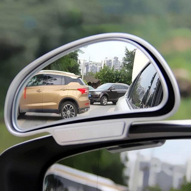 자동차 사각지대 보조미러 주차미러 와이드 시야 확대