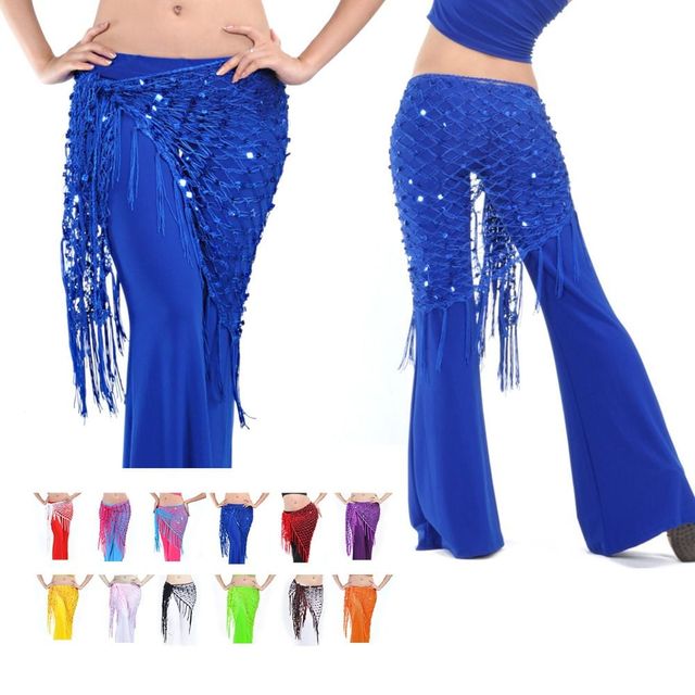 힙스카프 랩스커트 댄스복 공연복 연습복 여성용