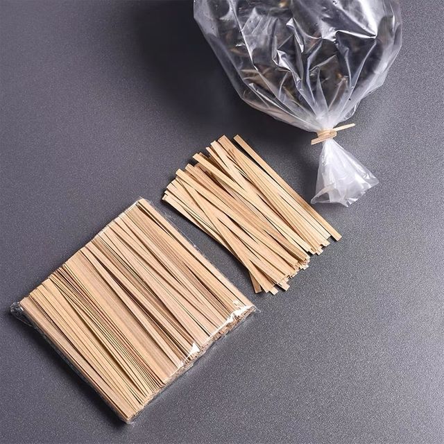 종이빵끈 무지타이 1000P 10cm 선물포장 페이퍼타이