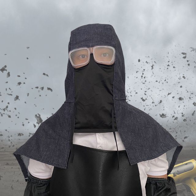 얼굴보호후드 용접 공사 김서림방지 눈보호고글