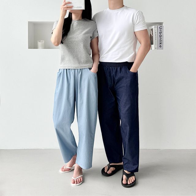 포딧 트윌워싱 벌룬 팬츠 통바지 SD-250639