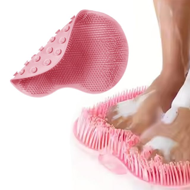 흡착판고정 풋브러쉬 발세척매트 등브러시 발패드