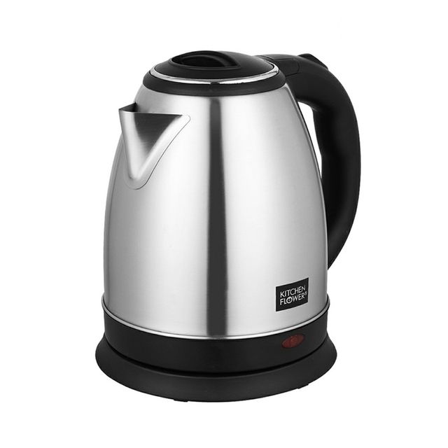 키친플라워1501 알파 전기 스텐 무선주전자 1.5L