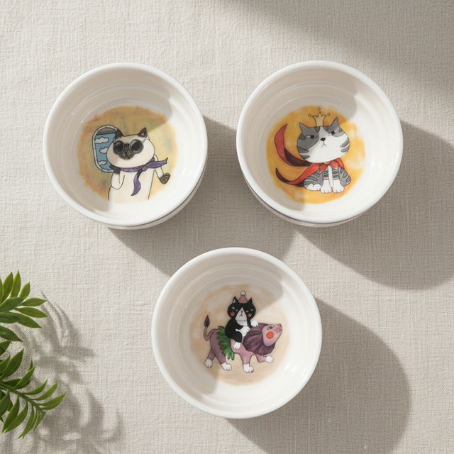 모리네코 팝아트 소스볼 미니볼 종지 CHS-1005943