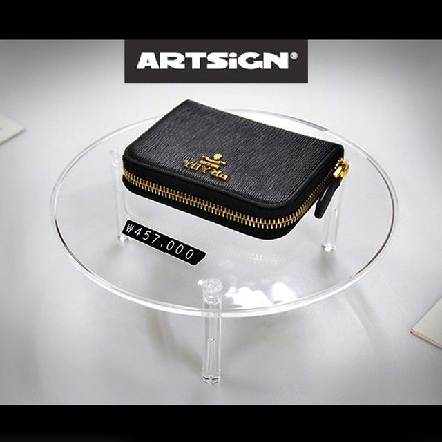 투명 원형테이블 상품진열대 150