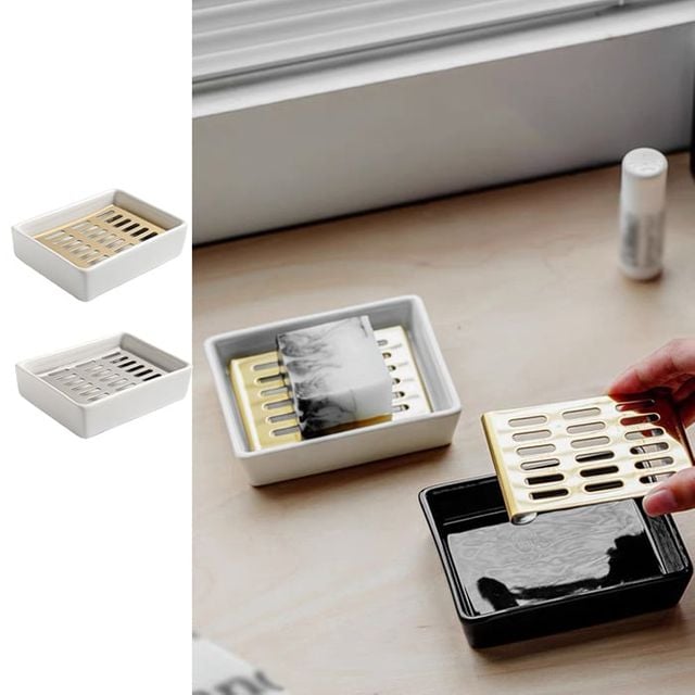 도자기 비누트레이 비누받침 비누홀더 욕실 케이스