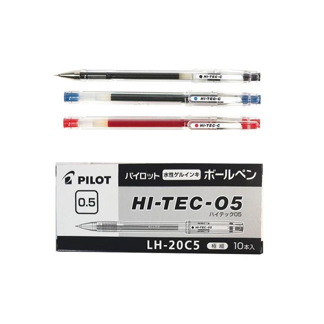 파이롯트 하이텍C LH-20C5 0.5mm /10개입 1세트(제작 로고 인쇄 홍보 기념품 판촉물)