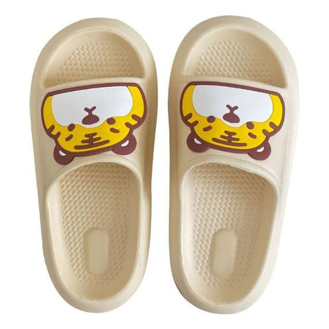 귀여운 호랑이 캐릭터 실내 슬리퍼 여름용 발편한 실내화