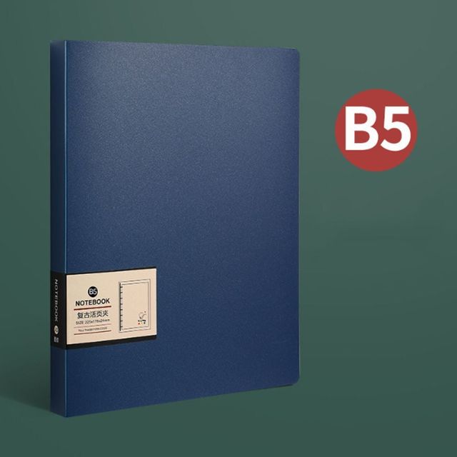 리필 가능한 A4 A5 B5 바인더 노트 일기장 메모장